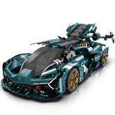 1: 8 Lamborghini Sports Car Building Sets, No Remote Control (3466Pcs) - BAV BRICK